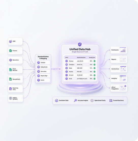 Data Cleanup & Standardization